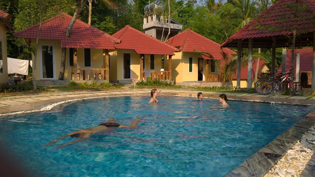 Sun & Wind Paradise Bungalow دونغ دونغ المظهر الخارجي الصورة