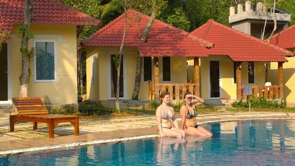 Sun & Wind Paradise Bungalow دونغ دونغ المظهر الخارجي الصورة